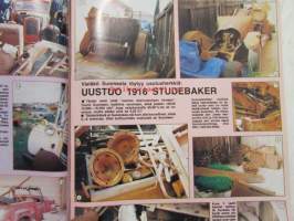 Mobilisti 1993 nr 2 -Lehti vanhojen autojen harrastajille, sisällysluettelo löytyy kuvista.
