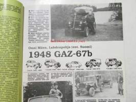 Mobilisti 1993 nr 1 -Lehti vanhojen autojen harrastajille, sisällysluettelo löytyy kuvista.