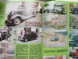 Mobilisti 1992 nr 3 -Lehti vanhojen autojen harrastajille, sisällysluettelo löytyy kuvista.