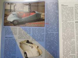 Mobilisti 1992 nr 2 -Lehti vanhojen autojen harrastajille, sisällysluettelo löytyy kuvista.