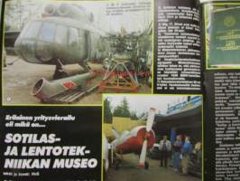 Mobilisti 1992 nr 1 -Lehti vanhojen autojen harrastajille, sisällysluettelo löytyy kuvista.