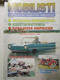 Mobilisti 1994 nr 4 -Lehti vanhojen autojen harrastajille, sisällysluettelo löytyy kuvista.