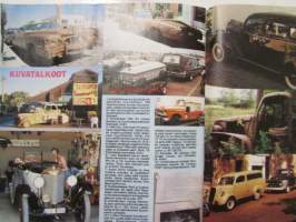 Mobilisti 1995 nr 5 -Lehti vanhojen autojen harrastajille, sisällysluettelo löytyy kuvista.