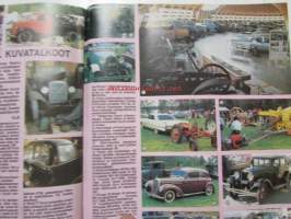 Mobilisti 1995 nr 4 -Lehti vanhojen autojen harrastajille, sisällysluettelo löytyy kuvista.