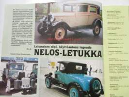 Mobilisti 1995 nr 1 -Lehti vanhojen autojen harrastajille, sisällysluettelo löytyy kuvista.