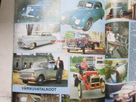 Mobilisti 1995 nr 1 -Lehti vanhojen autojen harrastajille, sisällysluettelo löytyy kuvista.