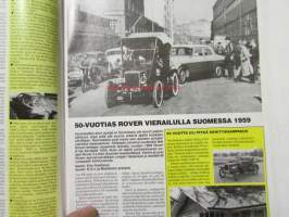 Mobilisti 1998 nr 4 -Lehti vanhojen autojen harrastajille, sisällysluettelo löytyy kuvista.