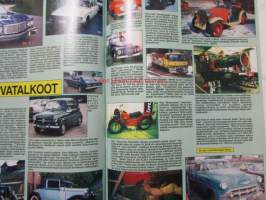 Mobilisti 1998 nr 4 -Lehti vanhojen autojen harrastajille, sisällysluettelo löytyy kuvista.