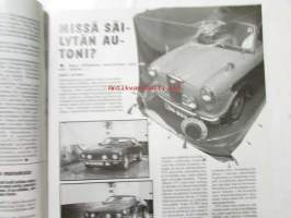 Mobilisti 1998 nr 6 -Lehti vanhojen autojen harrastajille, sisällysluettelo löytyy kuvista.