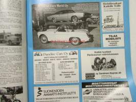 Mobilisti 1998 nr 6 -Lehti vanhojen autojen harrastajille, sisällysluettelo löytyy kuvista.
