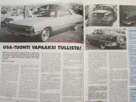 Mobilisti 1997 nr 1 -Lehti vanhojen autojen harrastajille, sisällysluettelo löytyy kuvista.