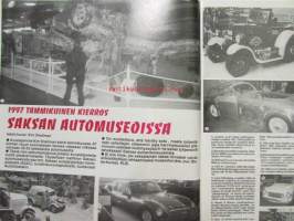 Mobilisti 1997 nr 2 -Lehti vanhojen autojen harrastajille, sisällysluettelo löytyy kuvista.