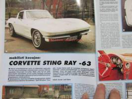 Mobilisti 1997 nr 3 -Lehti vanhojen autojen harrastajille, sisällysluettelo löytyy kuvista.