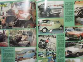 Mobilisti 1997 nr 3 -Lehti vanhojen autojen harrastajille, sisällysluettelo löytyy kuvista.