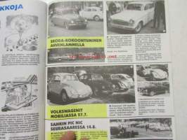 Mobilisti 1996 nr 4 -Lehti vanhojen autojen harrastajille, sisällysluettelo löytyy kuvista.