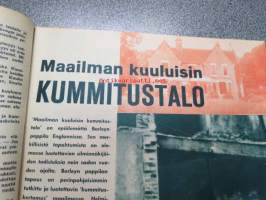 Apu 1959 nr 25, sis. mm. seur. artikkelit / kuvat / mainokset; Isä pelasti perheensä hukkumiselta - lennonjohtaja Osmo Rautavaaran urotyö, Yleisurheilun