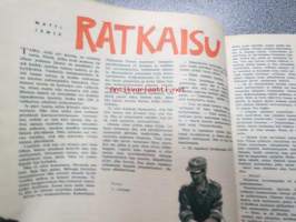 Apu 1959 nr 25, sis. mm. seur. artikkelit / kuvat / mainokset; Isä pelasti perheensä hukkumiselta - lennonjohtaja Osmo Rautavaaran urotyö, Yleisurheilun