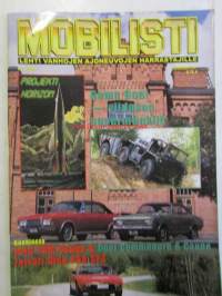 Mobilisti 2001 nr 6 -Lehti vanhojen autojen harrastajille, sisällysluettelo löytyy kuvista.