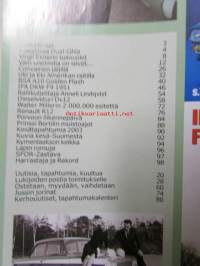 Mobilisti 2003 nr 4 -Lehti vanhojen autojen harrastajille, sisällysluettelo löytyy kuvista.