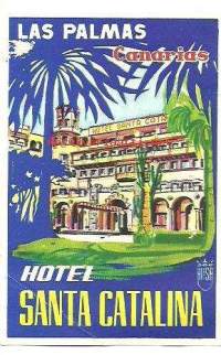 Hotel Santa Catalina, Las Palmas - matkalaukkumerkki, hotellimerkki