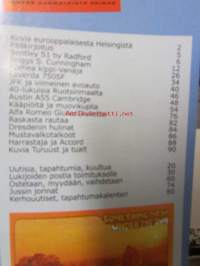 Mobilisti 2003 nr 6 -Lehti vanhojen autojen harrastajille, sisällysluettelo löytyy kuvista.