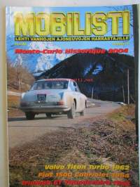 Mobilisti 2004 nr 2 -Lehti vanhojen autojen harrastajille, sisällysluettelo löytyy kuvista.