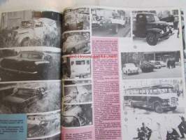 Mobilisti 1995 nr 6 -Lehti vanhojen autojen harrastajille, sisällysluettelo löytyy kuvista.