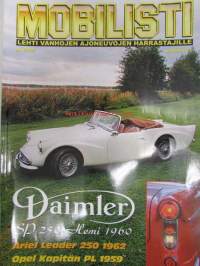 Mobilisti 2005 nr 6 -Lehti vanhojen autojen harrastajille, sisällysluettelo löytyy kuvista.