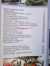 Mobilisti 2002 nr 1 -Lehti vanhojen autojen harrastajille, sisällysluettelo löytyy kuvista.