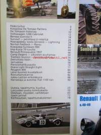 Mobilisti 2000 nr 7 -Lehti vanhojen autojen harrastajille, sisällysluettelo löytyy kuvista.