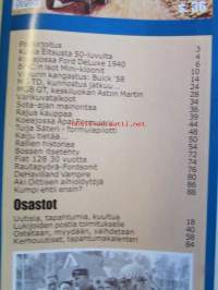 Mobilisti 1999 nr 2 -Lehti vanhojen autojen harrastajille, sisällysluettelo löytyy kuvista.