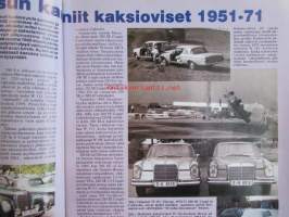 Mobilisti 1999 nr 4 -Lehti vanhojen autojen harrastajille, sisällysluettelo löytyy kuvista. Cisse Häkkisen autot