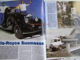 Mobilisti 1999 nr 5 -Lehti vanhojen autojen harrastajille, sisällysluettelo löytyy kuvista. Rolls-Royce Silver Cloud I, Corgi Toys