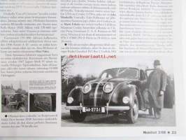 Mobilisti 2008 nr 2 -Lehti vanhojen autojen harrastajille, sisällysluettelo löytyy kuvista.