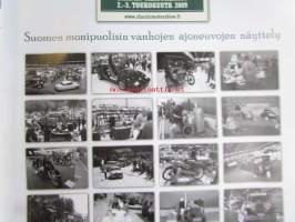 Mobilisti 2008 nr 7 -Lehti vanhojen autojen harrastajille, sisällysluettelo löytyy kuvista.