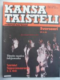 Kansa taisteli - miehet kertovat 1979 nr 3, Suursaari, taistelut Tuppurasaaresta 1941, huoltoa  ja viestiä talvisodassa,