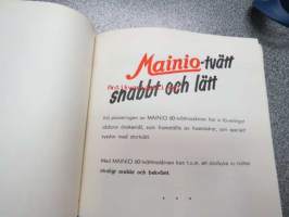 Mainio-tvätt snabbt och lätt - Mainio 60 tvättmaskinnens bruksanvisning -käyttöohjekirja