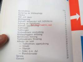Mainio-tvätt snabbt och lätt - Mainio 60 tvättmaskinnens bruksanvisning -käyttöohjekirja