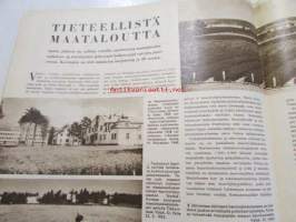 Suomen Kuvalehti 1954 nr 8, viulunrakennus on aina etsintää Yrjö Halonen,  Sallinen Suomen maalaustaiteen paha poika II, Laatokan-Karjala tänään