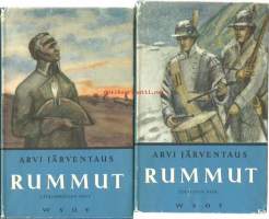 Rummut : historiallinen romaani 1808-1809 vuoden sodasta. 1- 2 / Arvi Järventaus.