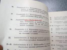 Metsätöiden palkkaperusteet - Komitean mietintö 1946