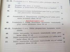 Metsätöiden palkkaperusteet - Komitean mietintö 1946