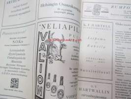 Messulehti julkaistu Husmoderförbundet´in leipä-, maidontuote-, rasva-aine- ja makeismessuilla 13-19 p. maaliskuuta 1928 - Mässbladet utgiven vid