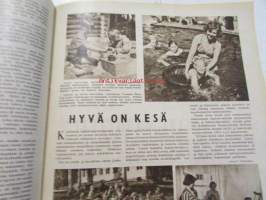 Suomen Kuvalehti 1951 nr 31, Suomi voitti maaottelun, Valentin kertoo Etelä-Afrikasta 7 Puutarhareitiltä, Lohilammen museo Sammatissa, Tauno Nurmela: Kameetaide