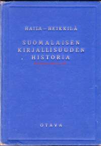 Suomalaisen kirjallisuuuden historia, 1947. 100 kuvaa.