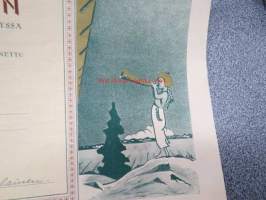 Loimaan seudun maatalousnäyttely v. 1937 Kunniakirja / I palkinto Helena Peltokurppa säilykkeistä