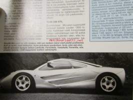 Vauhdin Maailma 1992 nr 8 -mm. Ralli-MM Uusi-Seelanti ja Argentiina, Formula 1 Englanti Ranska ja Saksa, Rauno Aaltosen ajokuolu, Alastaron Nitro-drag, Motofoto,