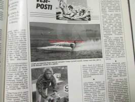 Vauhdin Maailma 1992 nr 8 -mm. Ralli-MM Uusi-Seelanti ja Argentiina, Formula 1 Englanti Ranska ja Saksa, Rauno Aaltosen ajokuolu, Alastaron Nitro-drag, Motofoto,