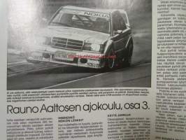 Vauhdin Maailma 1992 nr 10 -mm. Ralli-MM Australia, Ralli-SM Tampere Lammi ja Juniorit, Formula 1 GP:t Monza ja Estoril, Drag-SM Alastaro Finals, Mercedes 300SL