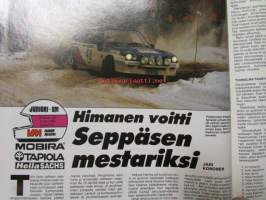 Vauhdin Maailma 1992 nr 11 -mm. Formula 1 Japani, Nissan GTi ryhmä N, Löytyykö Kuplalle haastajaa, Ralli-MM San Remo, Renault Clio S, Evo -32, Kuukauden Profiili